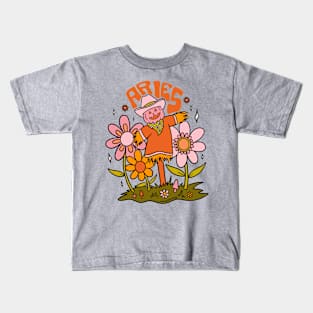 Aries Scarecrow Kids T-Shirt